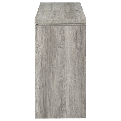 Alejo 2-door Engineered Wood Tall Cabinet Grey Driftwood