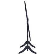Foyet Wood Adjustable Length Cheval Mirror Black