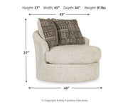 Soletren Swivel Accent Chair