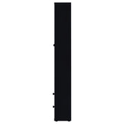 Hawthorne 4-shelf Glass Door Tall Cabinet with Drawers