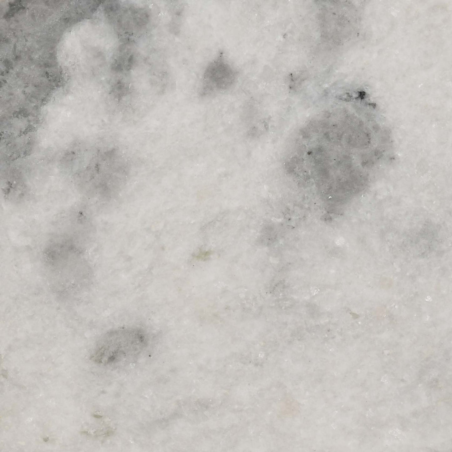 Mesa redonda de mármol Malthe con acento lateral blanco y dorado antiguo