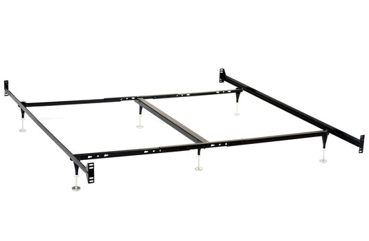 Esme  Bed Frame Black (Headboard & Footboard)