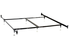 Estructura de cama Esme o E King negra (cabecera y pie de cama)