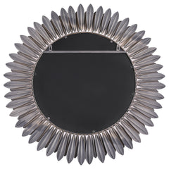 Espejo de pared Toscana Sunburst dorado de 35 x 35 pulgadas