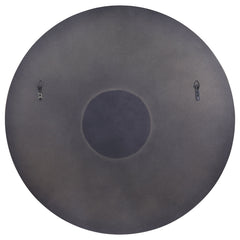 Espejo de pared redondo estilo Kintsugi Dorinda de 36 x 36 pulgadas, dorado