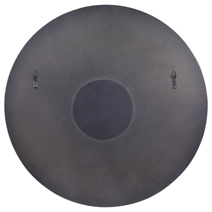 Espejo de pared redondo estilo Kintsugi Dorinda de 36 x 36 pulgadas, dorado