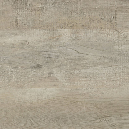 Espejo Cadence de vidrio templado de longitud completa en roble lavado gris