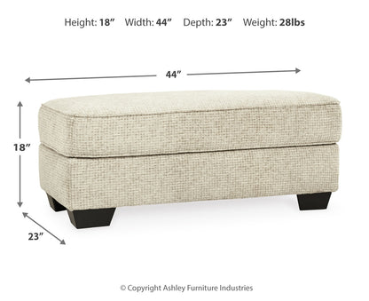 Monaghan Chair and Ottoman