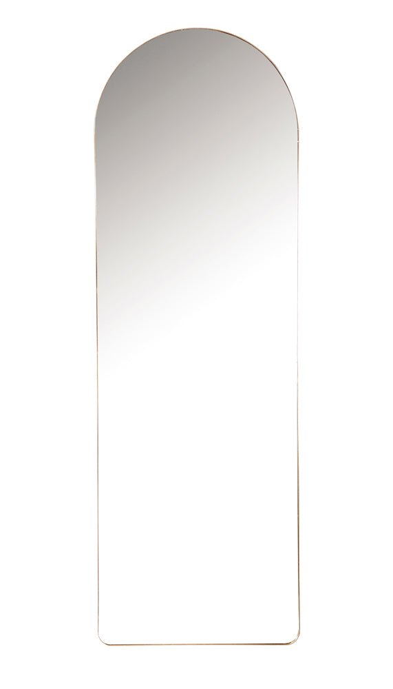 Stabler 20 x 60 Inch Metal Framed Floor Mirror Black