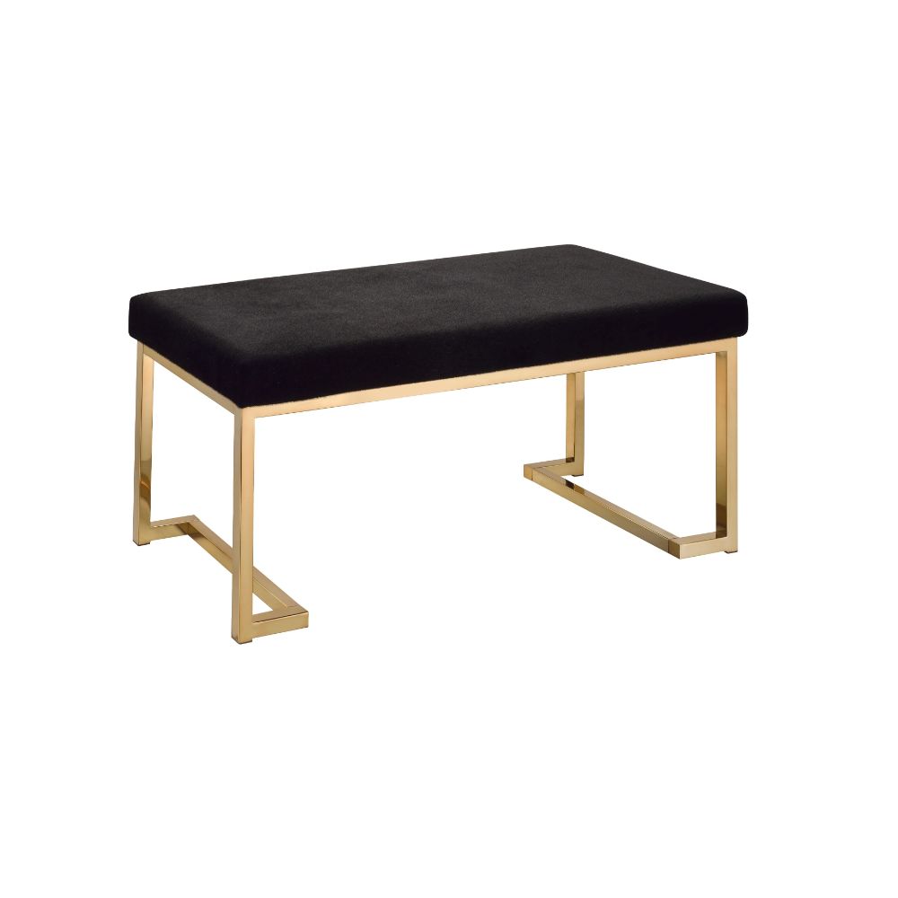 Banco tapizado Boice de 40" de largo