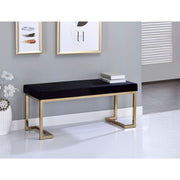 Banco tapizado Boice de 40" de largo