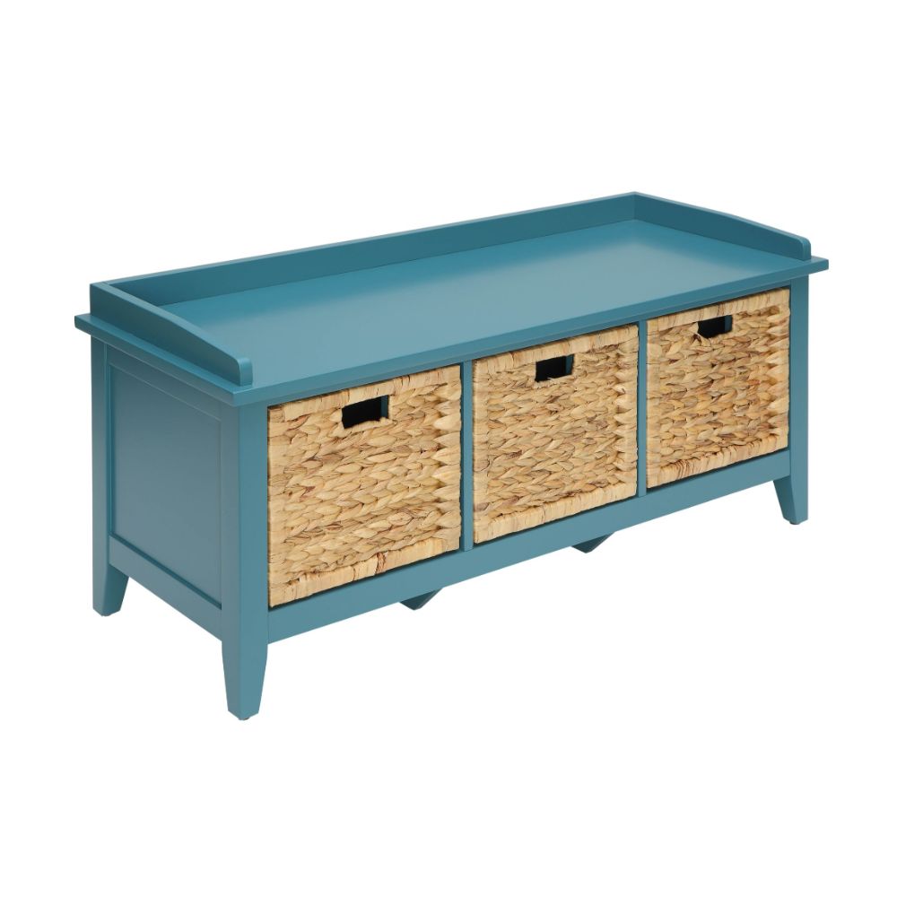 Flavius Bench Wood Bench with Storage
