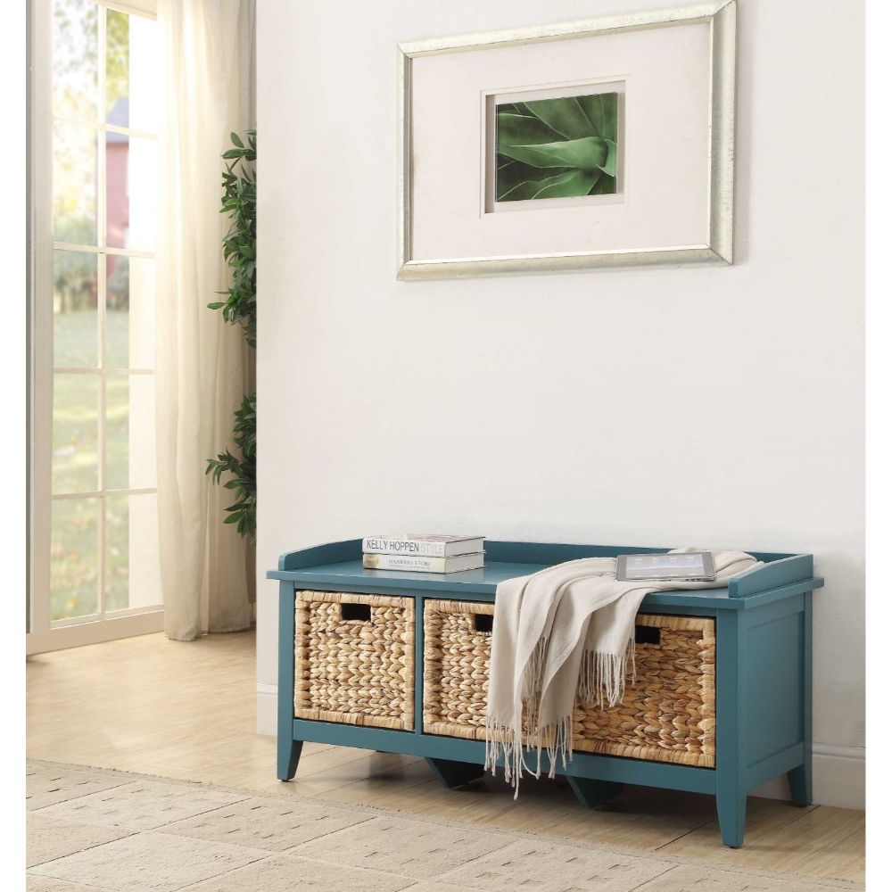 Flavius Bench Wood Bench with Storage