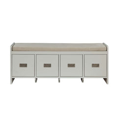Berci Bench 4 Drawers Bench with Storage