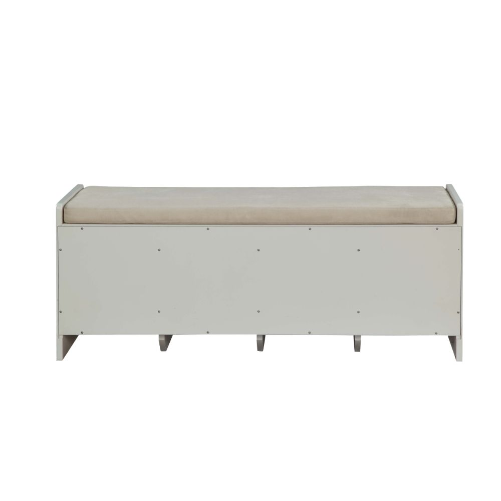 Berci Bench 4 Drawers Bench with Storage
