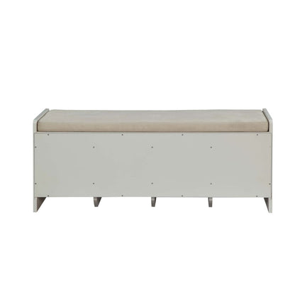 Berci Bench 4 Drawers Bench with Storage