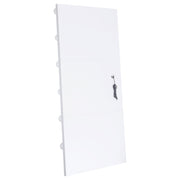 Zayan 32 x 71 Inch Floor Mirror LED Lighting Black Gloss