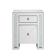 Mesa auxiliar Nysa con 1 cajón y 1 puerta