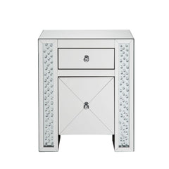 Mesa auxiliar Nysa con 1 cajón y 1 puerta