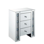 Sonia 3 Drawers Rectangular Accent Table
