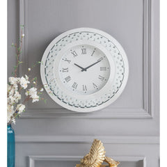Nysa Round Glam Wall Clock