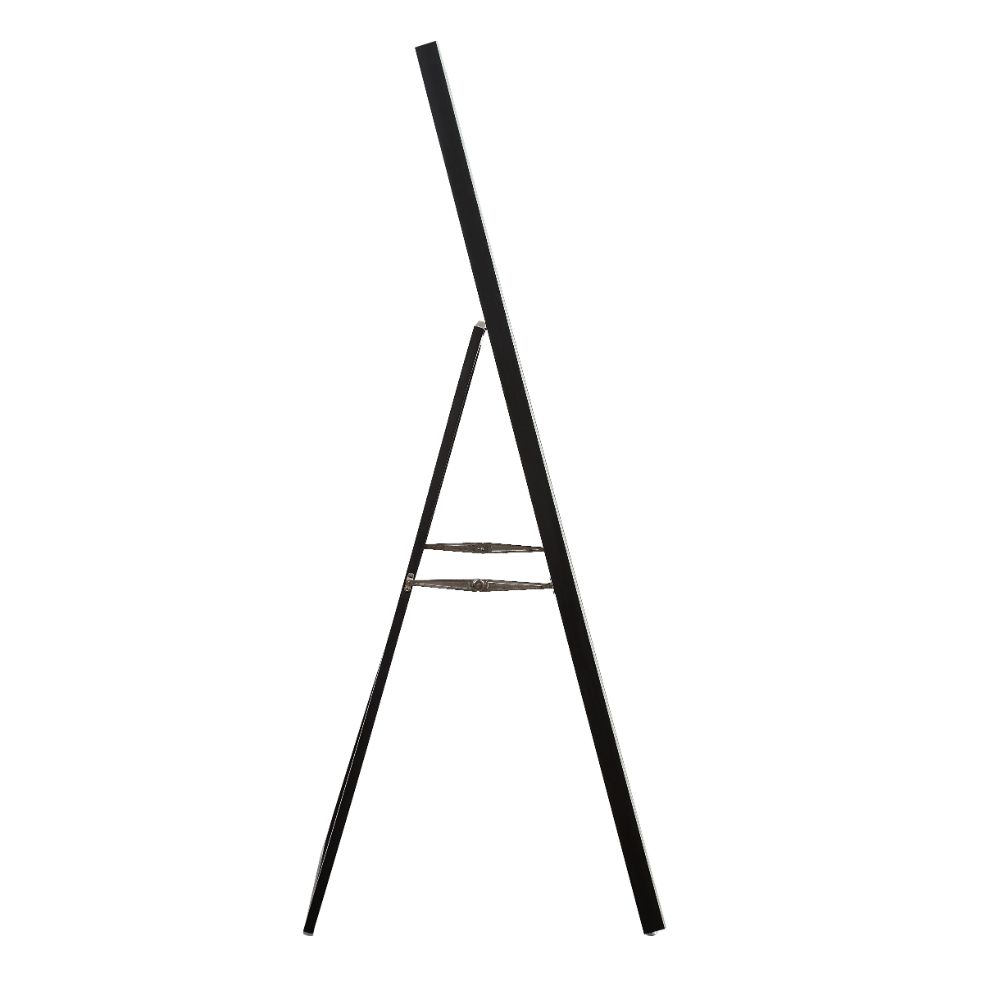 Espejo de suelo Nysa Glam con incrustaciones de cristal sintético