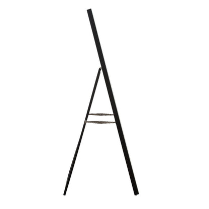 Espejo de suelo Nysa Glam con incrustaciones de cristal sintético