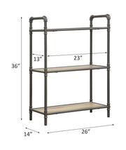 Estantería Itzel de 36" de alto x 26" de ancho