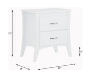 Babb Rectangular 2 Drawers Accent Table