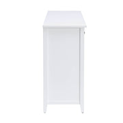 Consola rectangular Flavius ​​de 6 cajones con almacenamiento