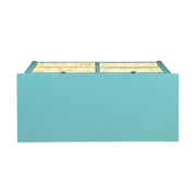 Consola rectangular Flavius ​​de 6 cajones con almacenamiento