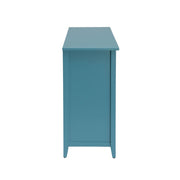 Consola rectangular Flavius ​​de 6 cajones con almacenamiento