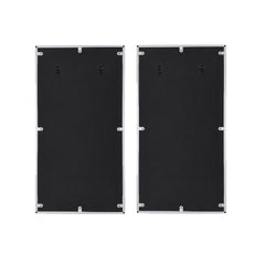 Espejo decorativo rectangular Chafik de 43 cm de largo x 81 cm de alto (juego de 2)