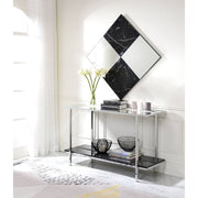 Espejo decorativo cuadrado Angwin de 81 cm de largo x 81 cm de alto