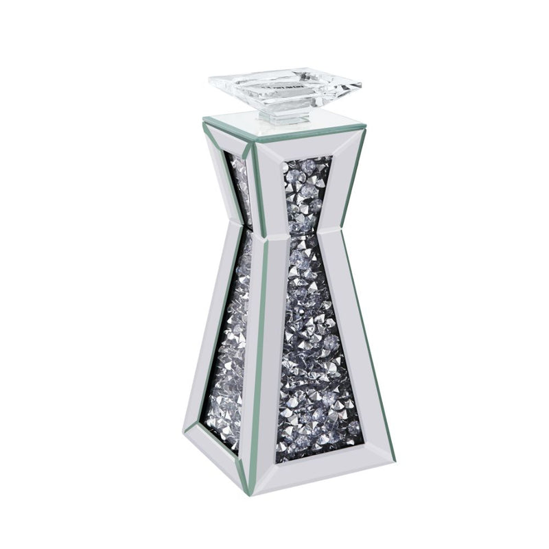Candelabro Noralie Glam con forma de reloj de arena (juego de 2)