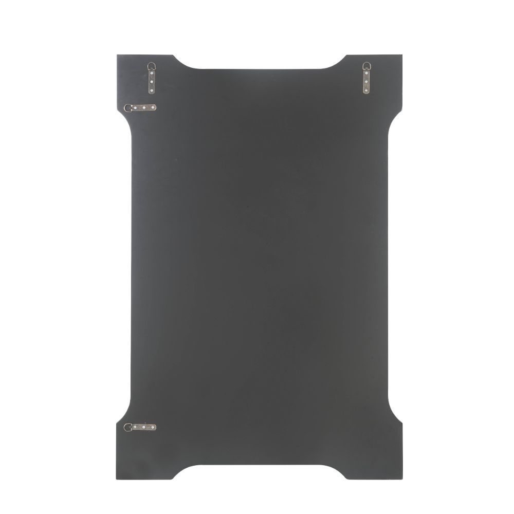 Espejo rectangular con acento glamuroso Noralie