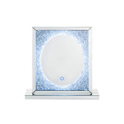 Espejo decorativo Glam Noralie de 22'' de largo x 23'' de alto con LED