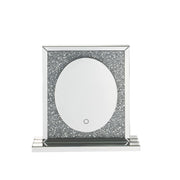 Espejo decorativo Glam Noralie de 22'' de largo x 23'' de alto con LED