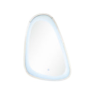 Espejo decorativo Glam Noralie de 33'' de largo x 46'' de alto con LED