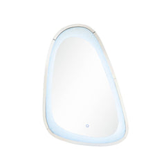 Espejo decorativo Glam Noralie de 33'' de largo x 46'' de alto con LED