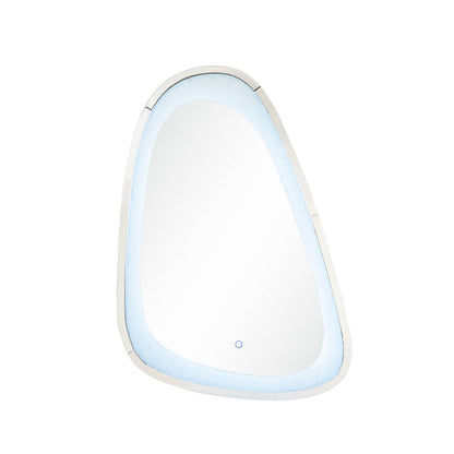 Noralie 33''L x 46''H Glam Accent Mirror with LED