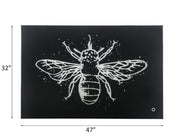 Talisha 47"L x 32"H Glam Wall Art with LED