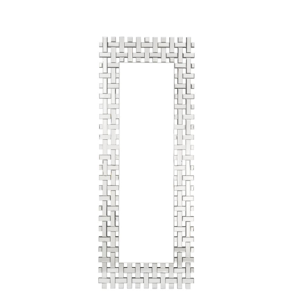 Espejo rectangular con acento Dominic Glam
