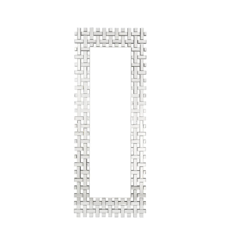 Espejo rectangular con acento Dominic Glam