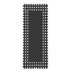Espejo rectangular con acento Dominic Glam