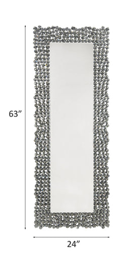 Espejo decorativo Kachina Glam de 24" de largo x 63" de alto