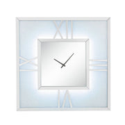 Noralie Glam Square Wall Clock with LED