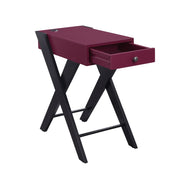 Mesa auxiliar rectangular Fierce con USB