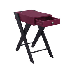Mesa auxiliar rectangular Fierce con USB
