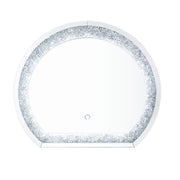 Espejo decorativo Glam Noralie de 76 cm de largo x 66 cm de alto